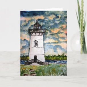 Carte de vignoble Edgartown Lighthouse Marthas