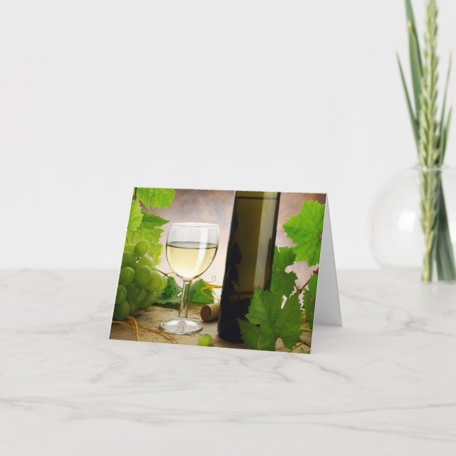 Carte de vin blanc (Devant)