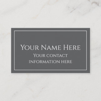 Carte de visite