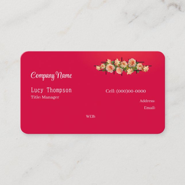 Carte de visite (Devant)