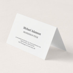 CARTE DE VISITE 