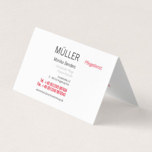 CARTE DE VISITE