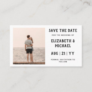 Carte De Visite 100 x BUDGET Photo Dates d'enregistrement minimali