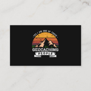 Carte De Visite 120.Yes I Am one Of Those Geocaching People