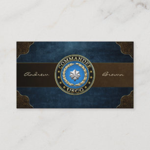 Carte De Visite [154] CG : Commandant (CDR)