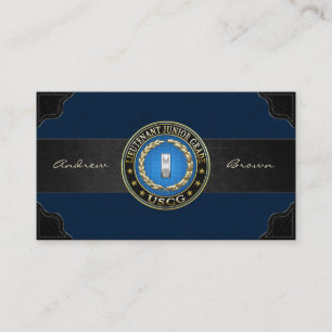 Carte De Visite [154] CG : Lieutenant (grade subalterne) (LTJG)