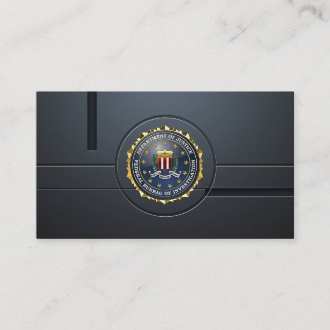 Carte De Visite [154] Edition spéciale de FBI (Devant)