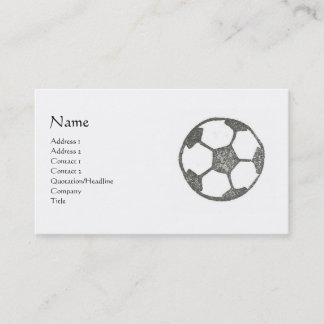 Carte de visite #1 de sports