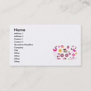 Carte De Visite 21, Nom, Adresse 1, Adresse 2, Contact 1, Suite...