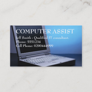 Carte de visite 2 d'ordinateur