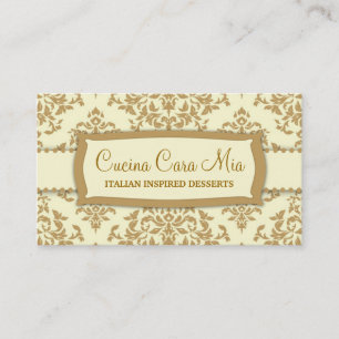 Carte De Visite 311 cerise sur le gâteau Buttercream