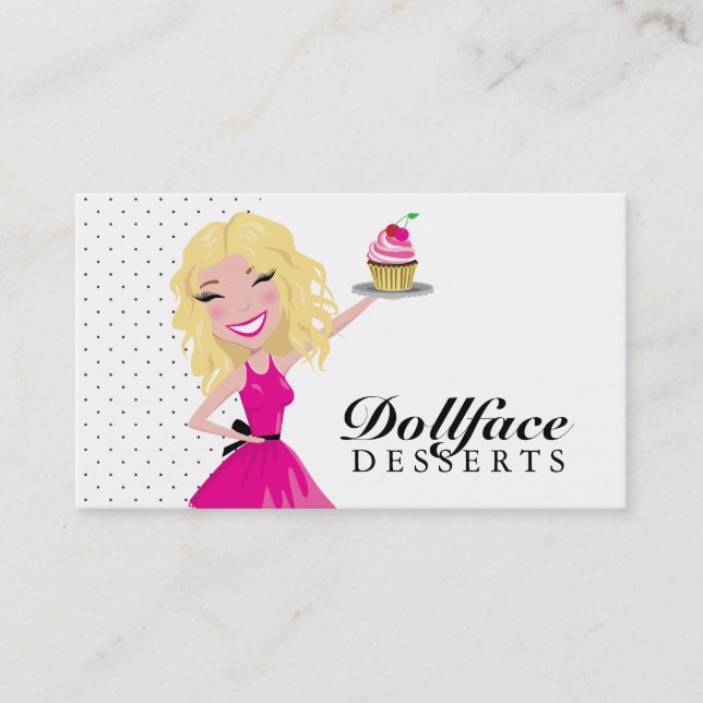 Carte De Visite 311 desserts Blondie de Dollface (Devant)
