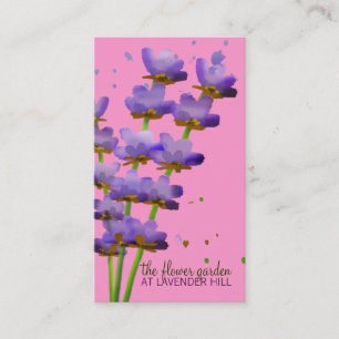Carte De Visite 311-Luxuriant rose de la lavande