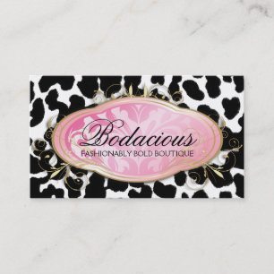 Carte De Visite 311 taches Bodacious de léopard de boutique