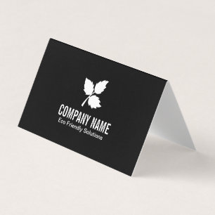 Carte De Visite 3 feuilles   Éco