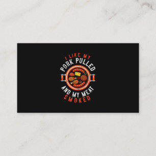Carte De Visite 74.Bbq Chefcook Offconcurrent restaurantbarbeque I
