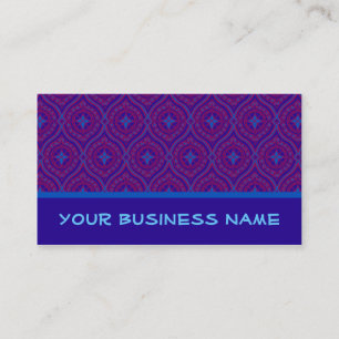 Carte de visite à Customiser : Oies pourpres et bl