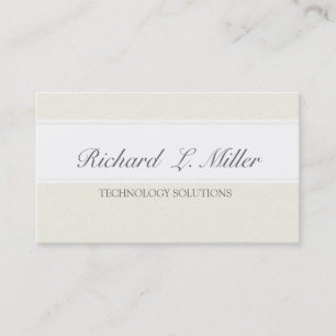 Carte De Visite À la mode élégant de Minimal Professionals Comp