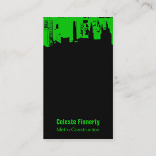 Carte De Visite À l'envers Downtown Minuit Evergreen