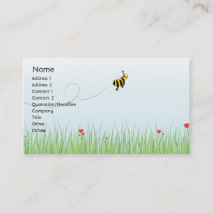 Carte De Visite Abeille - affaires
