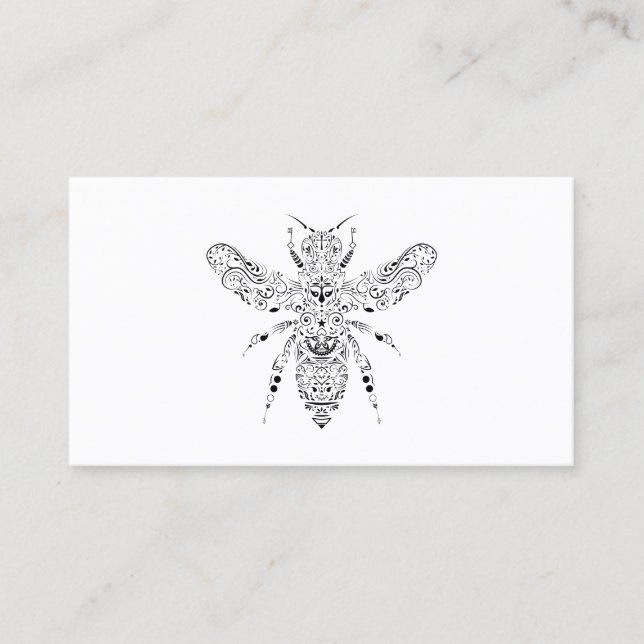 Carte De Visite abeille de beauté (Devant)