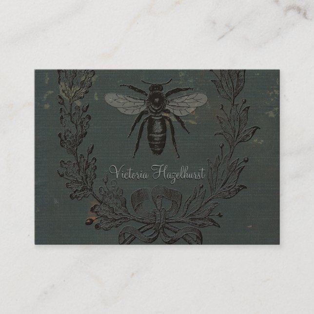Carte De Visite Abeille française (Devant)