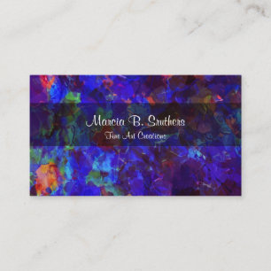 Carte De Visite Abrégé sur Businesscards galerie d'art