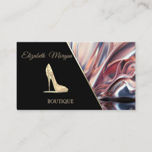 Carte De Visite Abstrait de talon élevé moderne