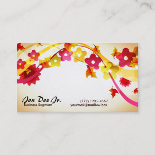 Carte de visite abstrait d'illustration