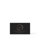 Abstrait d'or Faux Rose moderne