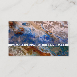 Carte De Visite Abstrait plage de sable motif motif en mousse d'ea