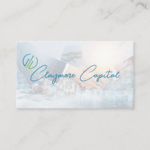 Carte De Visite Accord Commercial Poignée de Main Graphiques Fin