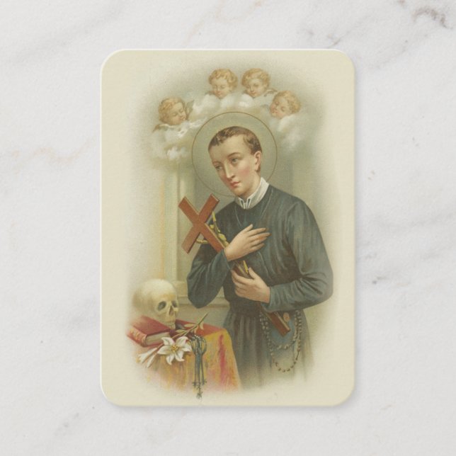 Carte De Visite Accouchement religieux de prière de St Gerard (Devant)