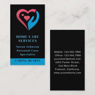 Carte De Visite Accueil Médicale soignant infirmière infirmière in