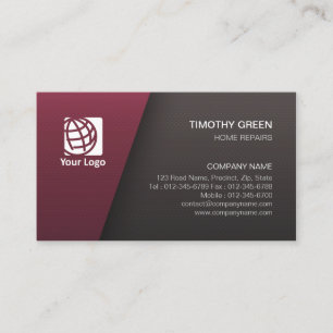 Carte De Visite Accueil Réparations Compétences commerciales Simpl