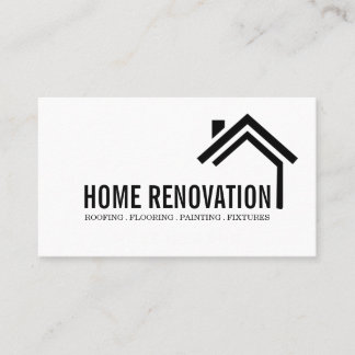 Carte De Visite Accueil Retrait de la construction de rénovation