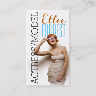 Carte De Visite Acteur Modèle Capture d'écran du cinéma