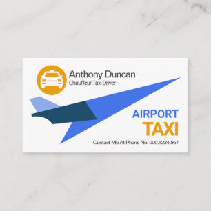 Carte De Visite Aéroport de Liftoff - Blue Jet Air Ride