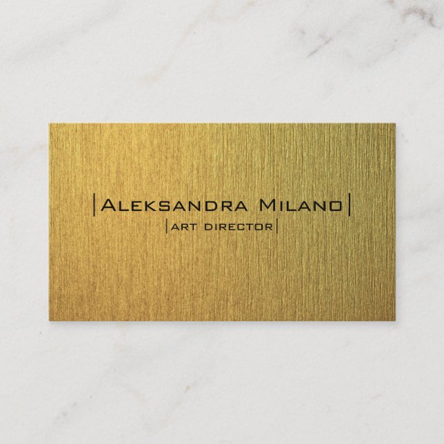 Carte De Visite Affaires classiques, 3,5" x 2,0", 100 paquets (Devant)