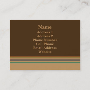 Carte De Visite affaires vertes de biege