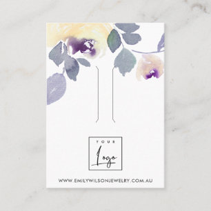 CARTE DE VISITE AFFICHAGE DU NIP DE LA CLIP FLORALE DU ROSE JAUNE 