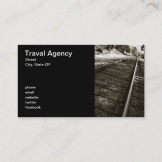 Carte De Visite Agence de Traval
