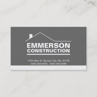 Carte De Visite Agent-Construction-Bricoleur classique 2e