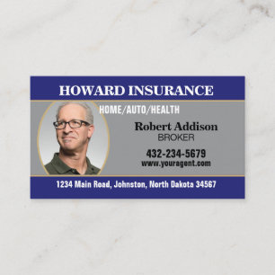 Carte De Visite Agent d'assurance ou toute entreprise