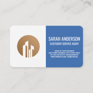 Carte De Visite Agent de service corporatif Centre d'appel