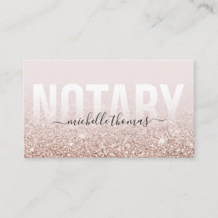 Carte De Visite Agent de signature de prêt notaire Parties scintil