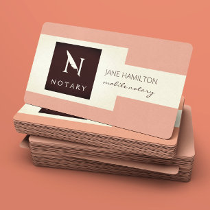 Carte De Visite Agent de signature du notaire