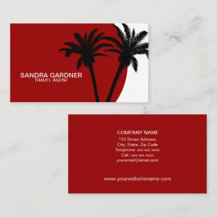 Carte De Visite Agent de voyages / Guide touristique