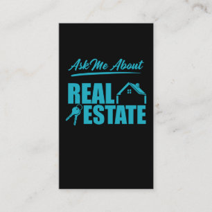 Carte De Visite Agent immobilier courtier investisseur
