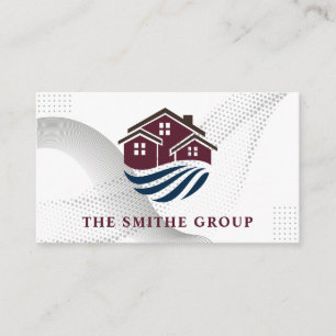 Carte De Visite Agent immobilier   Maisons   Propriétés financière